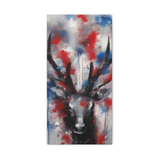 Abstract Art Canvas Print – Modern Wall Art, Father's Day Gift, Man Cave, Digital Artwork, Matte Canvas, Ready to Hang, Home & Office Décor, Modern Wall Décor, Matte Canvas, Stretched, 1.25"