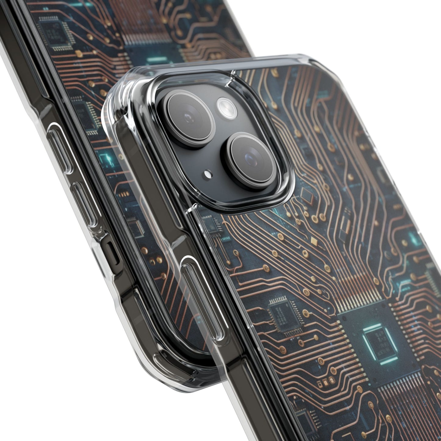 Magnetic Impact Phone Case for iPhone 17/16/15/14. Magnetic Impact Phone Case — Cyber Circuit Design