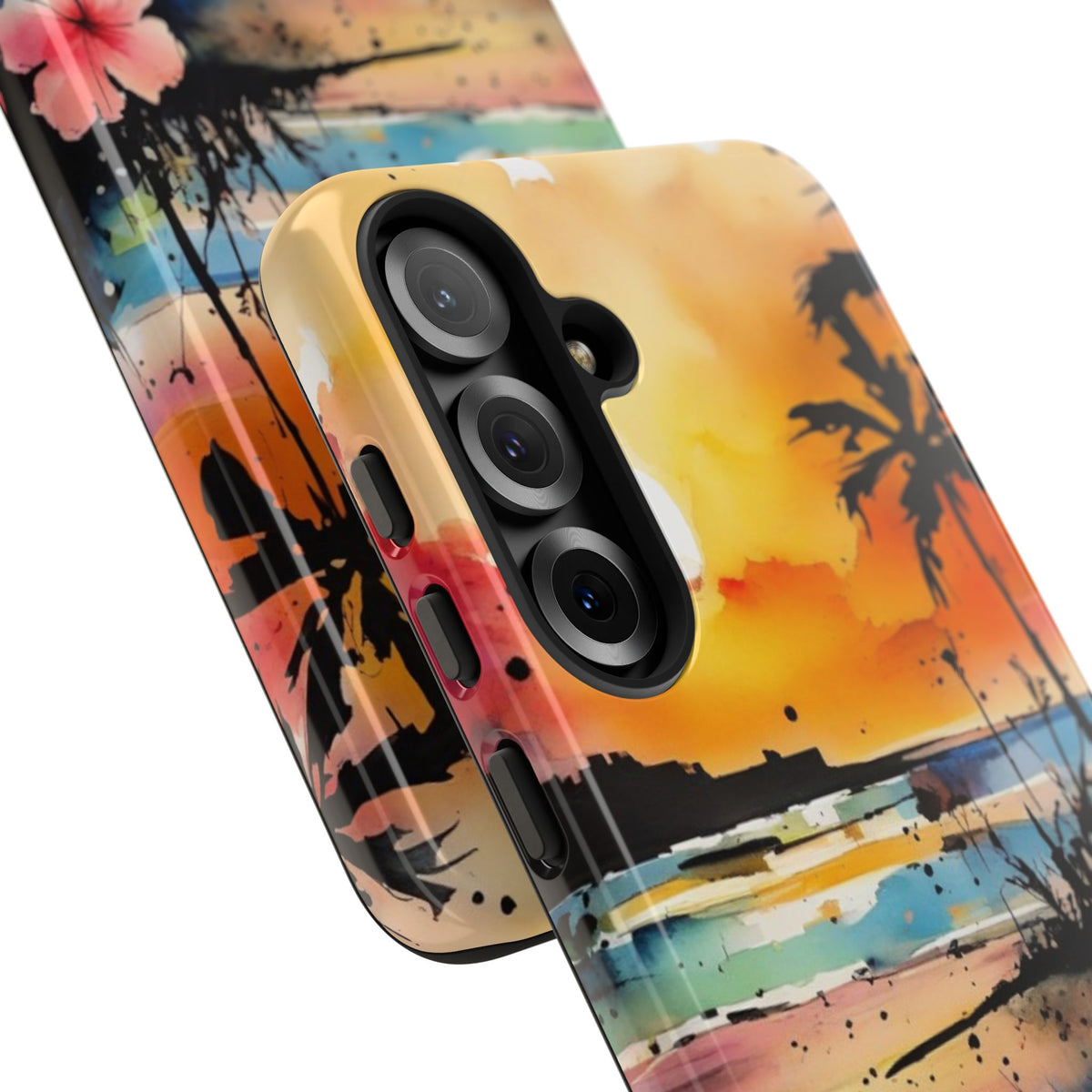 Tough Case Phone Case for iPhone 16, Samsung Galaxy S25/S24 – Dual Layer, Matte/Glossy Finish, Wireless Charging Compatible