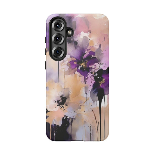 Tough Case Phone Case for Samsung Galaxy S25/S24 – Dual Layer, Matte/Glossy Finish, Wireless Charging Compatible