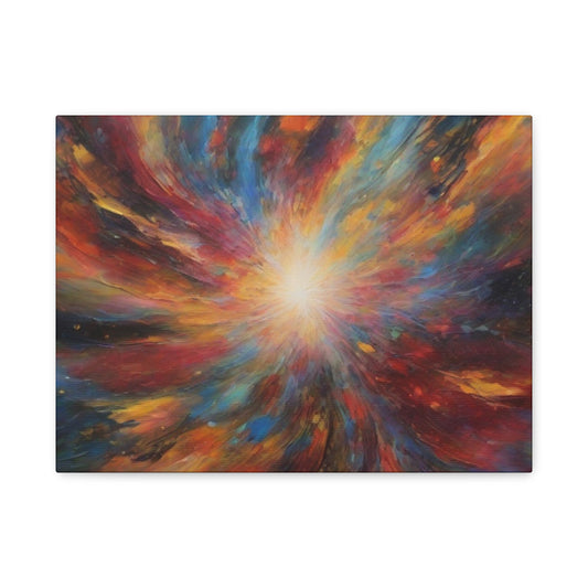 Abstract Art Canvas Print – Modern Wall Art, Digital Artwork, Matte Canvas, Ready to Hang, Home & Office Décor, Modern Wall Décor - Colorful Abstract Wall Decor
