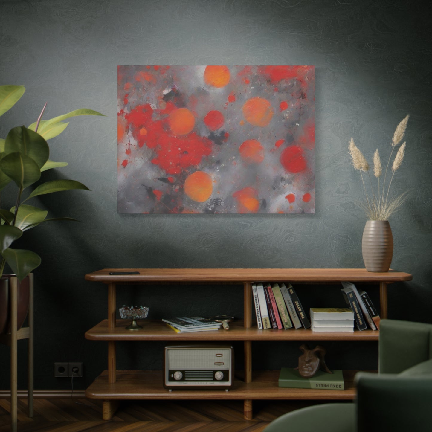 Abstract Art Canvas Print – Modern Wall Art, Digital Artwork, Matte Canvas, Ready to Hang, Home & Office Décor, Modern Wall Décor