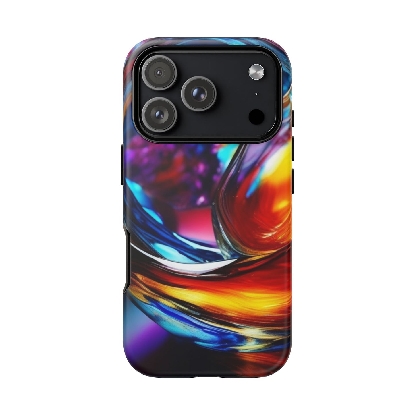 Vibrant Phone Case, Tough Cases for iPhone 17/16/15/14, Stylish Smartphone Cover, Colorful Mobile Accessories, Gift for Tech Lovers