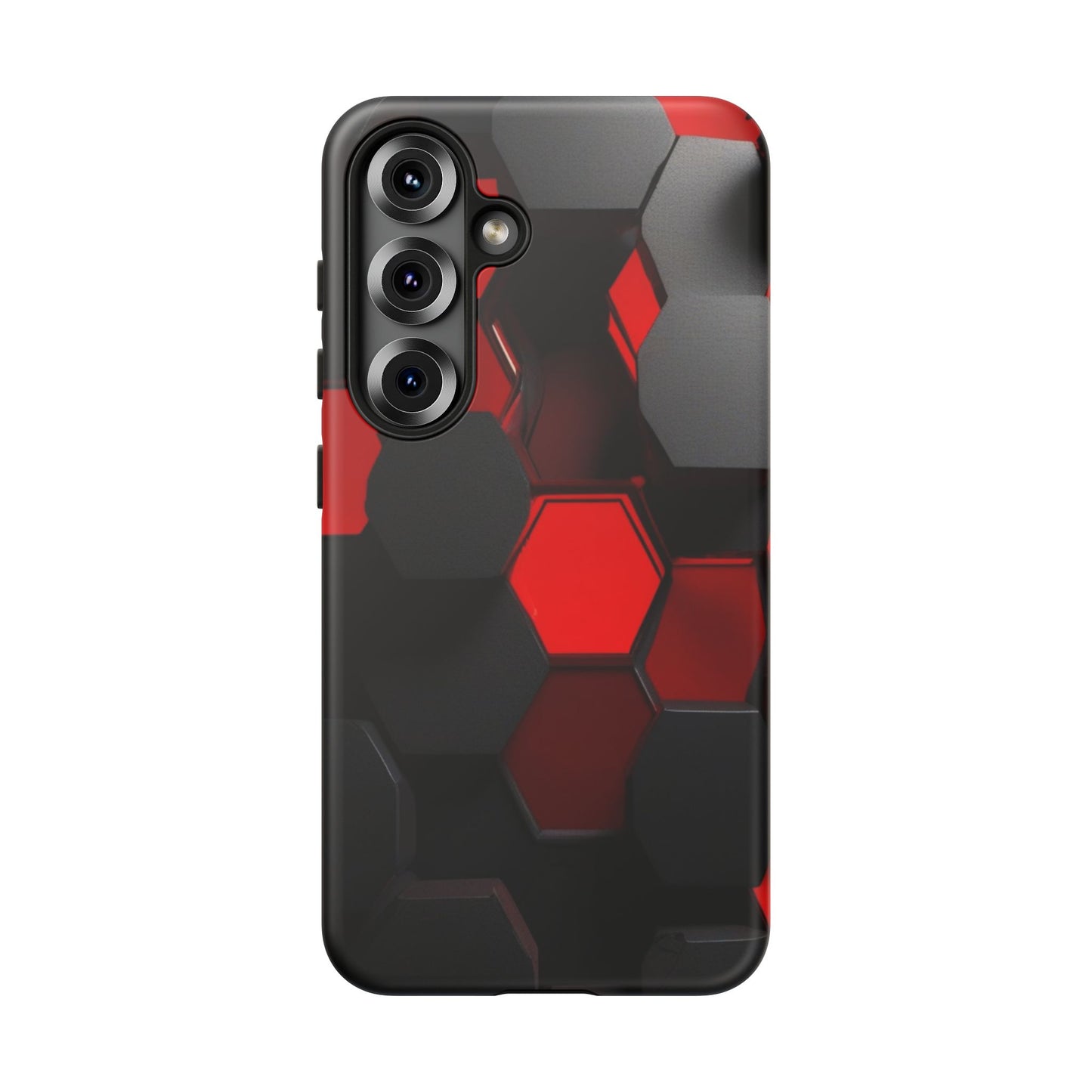 Tough Case Phone Case for iPhone Samsung Galaxy S25/S24 – Dual Layer, Matte/Glossy Finish, Wireless Charging Compatible