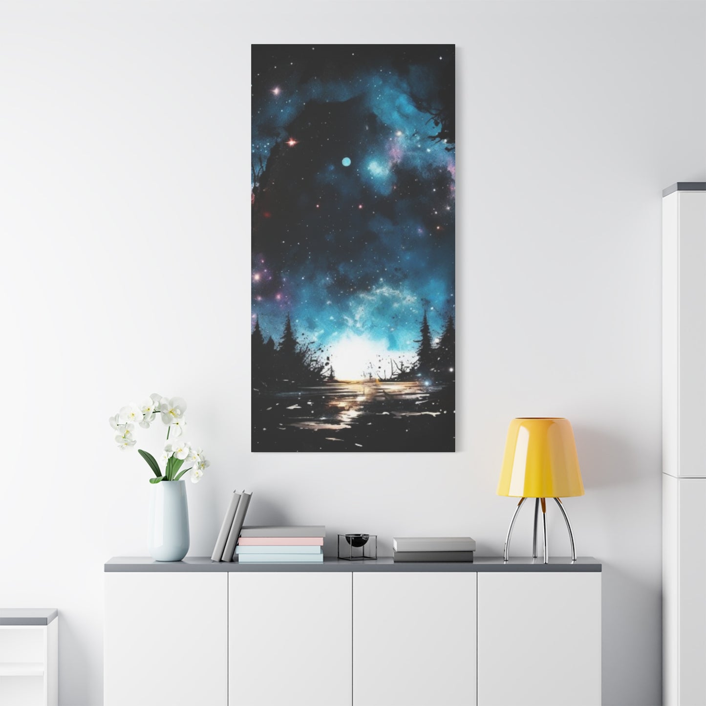 Abstract Art Canvas Print – Modern Wall Art, Digital Artwork, Matte Canvas, Ready to Hang, Home & Office Décor, Modern Wall Décor