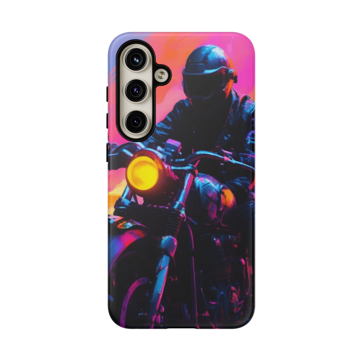 Tough Cases Phone Cases for Samsung Galaxy S25/S24/S23 – Dual Layer, Matte/Glossy Finish, Wireless Charging Compatible