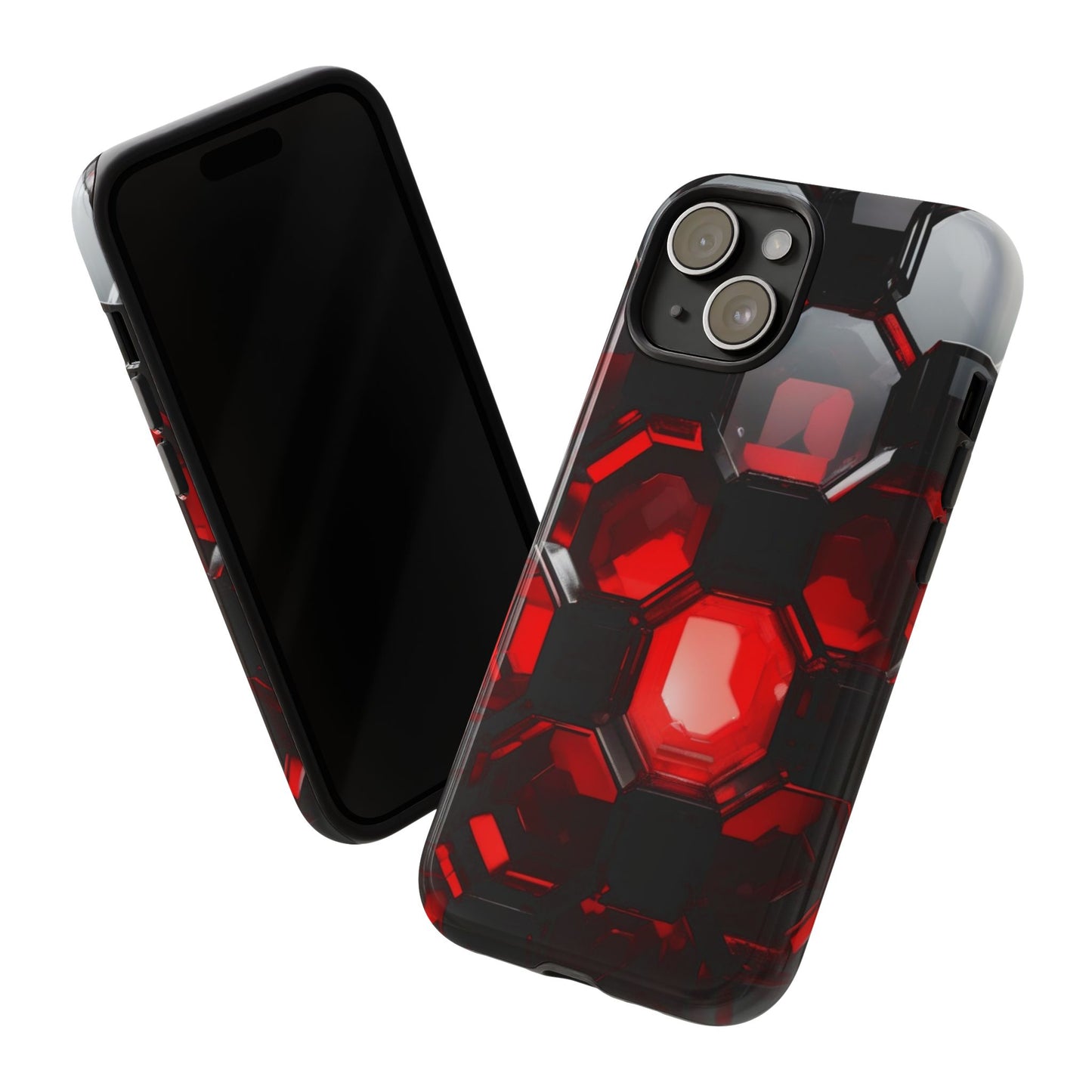 iPhone Tough Case Phone Case for iPhone 14\15\16 – Dual Layer, Matte/Glossy Finish, Wireless Charging Compatible
