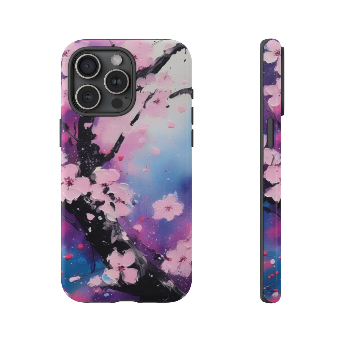 Phone Case for iPhone 17\16\15\14, Tough Phone Cover, Floral Cell Phone Case, Stylish Tech Gift, gift for her