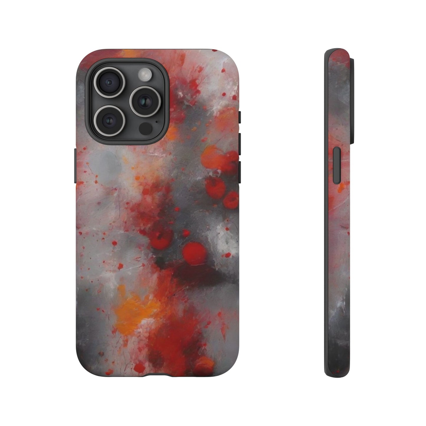 iPhone Tough Case Phone Case for iPhone 14\15\16\17 – Dual Layer, Matte/Glossy Finish, Wireless Charging Compatible