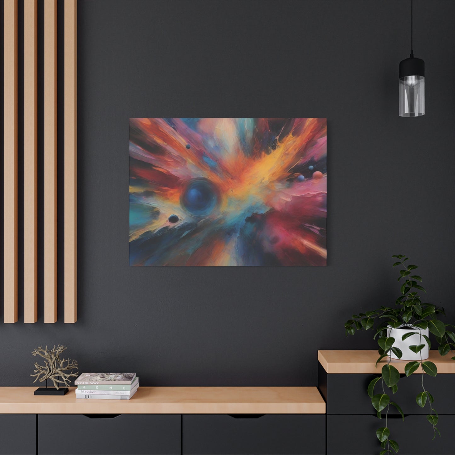 Abstract Art Canvas Print – Modern Wall Art, Digital Artwork, Matte Canvas, Ready to Hang, Home & Office Décor, Modern Wall Décor