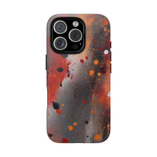 iPhone Tough Case Phone Case for iPhone 14\15\16 – Dual Layer, Matte/Glossy Finish, Wireless Charging Compatible