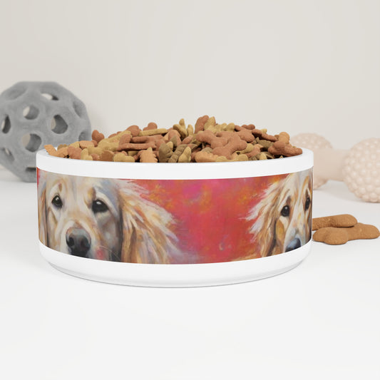Pet Dog Bowl – Ceramic Food & Water Dog Bowl, Microwave & Dishwasher Safe