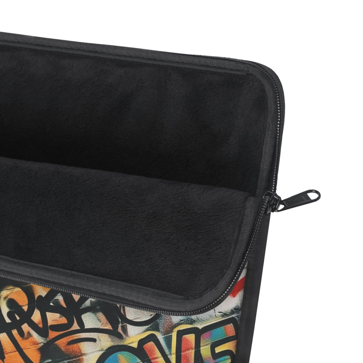 Laptop Sleeve - Modern Tech Accessory, Gift for Students, Stylish Computer Case, Office Essentials | Chic Device Protection for Tech Lovers, Modern Gift, College Essentials, Travel Accessory. Street Art Freedom Unity Peace Laptop Sleeve