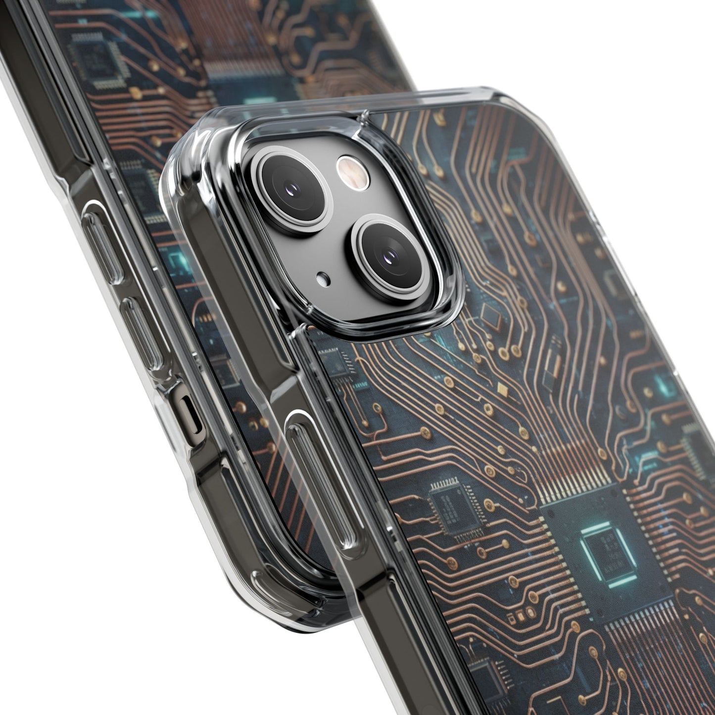 Magnetic Impact Phone Case for iPhone 17/16/15/14. Magnetic Impact Phone Case — Cyber Circuit Design