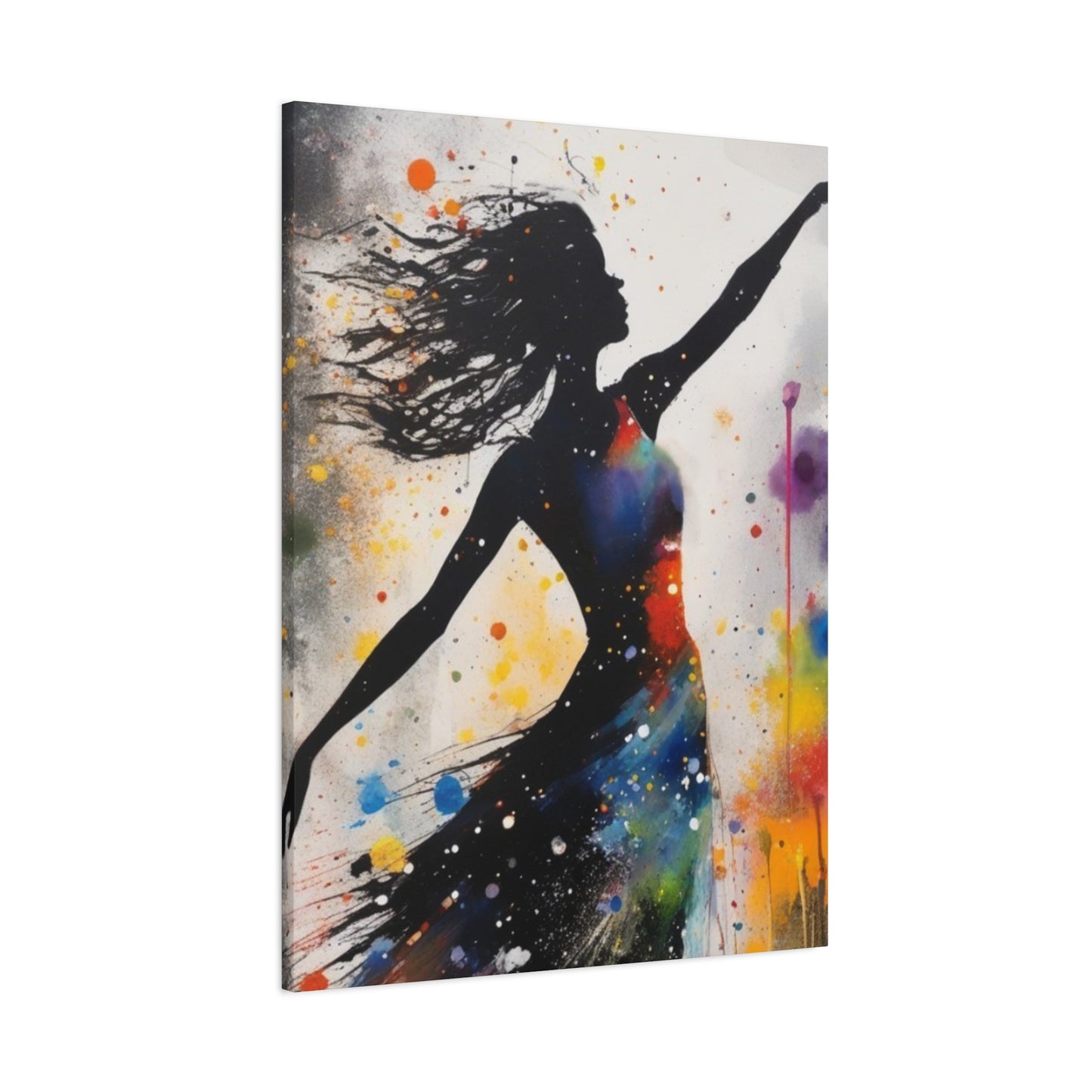 Abstract Art Canvas Print – Modern Wall Art, Matte Canvas, Ready to Hang, Home & Office Décor, Modern Wall Décor, Stretched Canvas Print, Modern Art Decor, Dance Wall Art, Vibrant Home Decoration