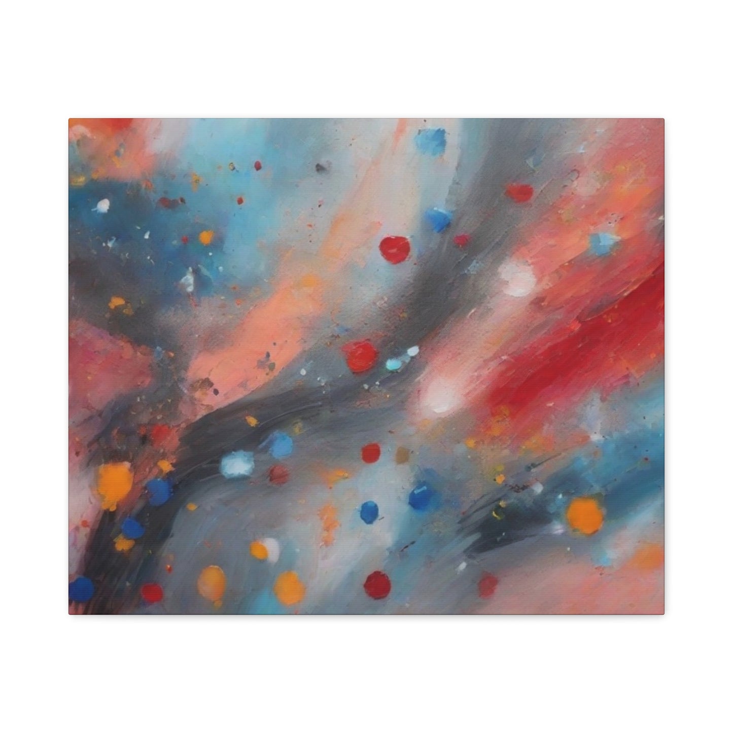 Abstract Art Canvas Print – Modern Wall Art, Digital Artwork, Matte Canvas, Ready to Hang, Home & Office Décor, Modern Wall Décor