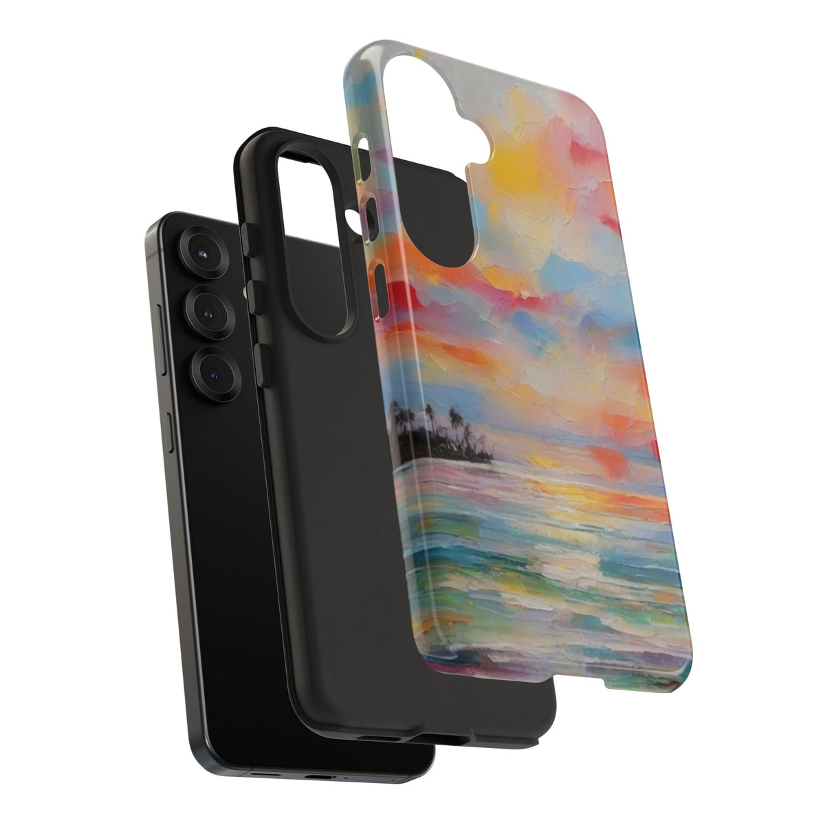 iPhone Tough Cases Phone Cases for iPhone 14\15\16, Samsung Galaxy S25/S24 – Dual Layer, Matte/Glossy Finish, Wireless Charging Compatible