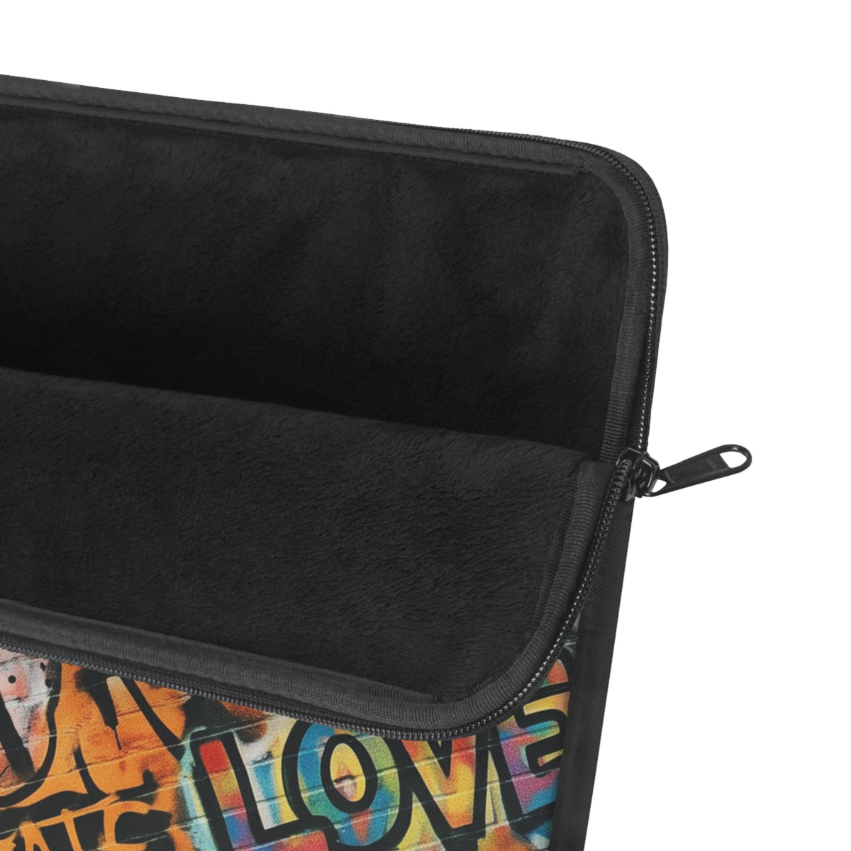 Laptop Sleeve - Modern Tech Accessory, Gift for Students, Stylish Computer Case, Office Essentials | Chic Device Protection for Tech Lovers, Modern Gift, College Essentials, Travel Accessory. Street Art Freedom Unity Peace Laptop Sleeve