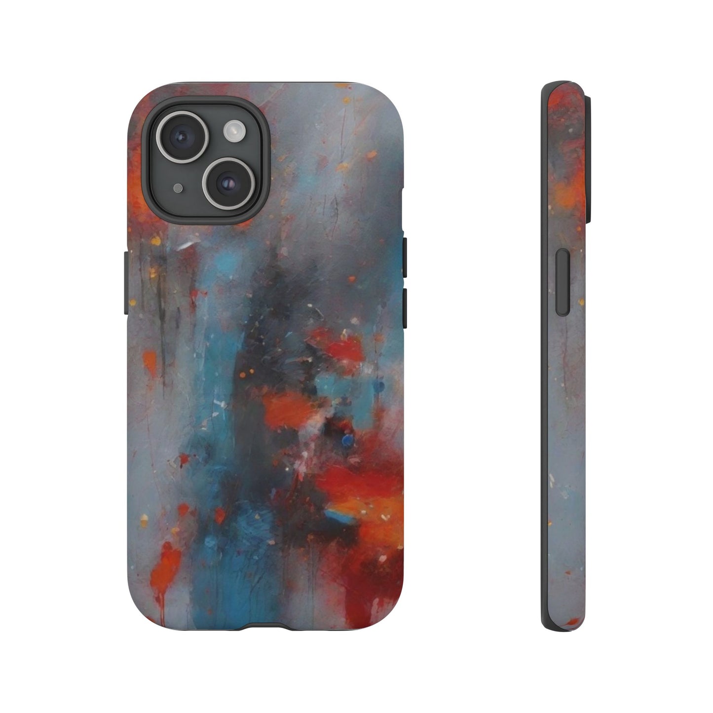 iPhone Tough Case Phone Case for iPhone 14\15\16 – Dual Layer, Matte/Glossy Finish, Wireless Charging Compatible