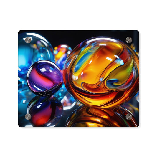 Acrylic Wall Art Panels, Colorful Home Decor, Modern Wall Art, Office Decoration, Gift for Art Lovers
