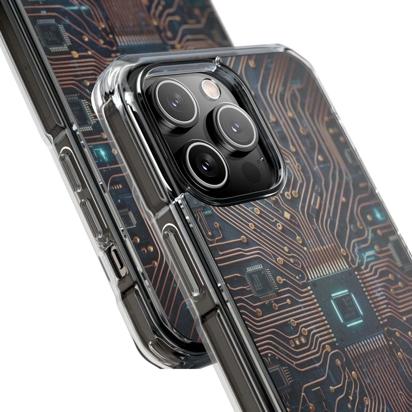 Magnetic Impact Phone Case for iPhone 17/16/15/14. Magnetic Impact Phone Case — Cyber Circuit Design