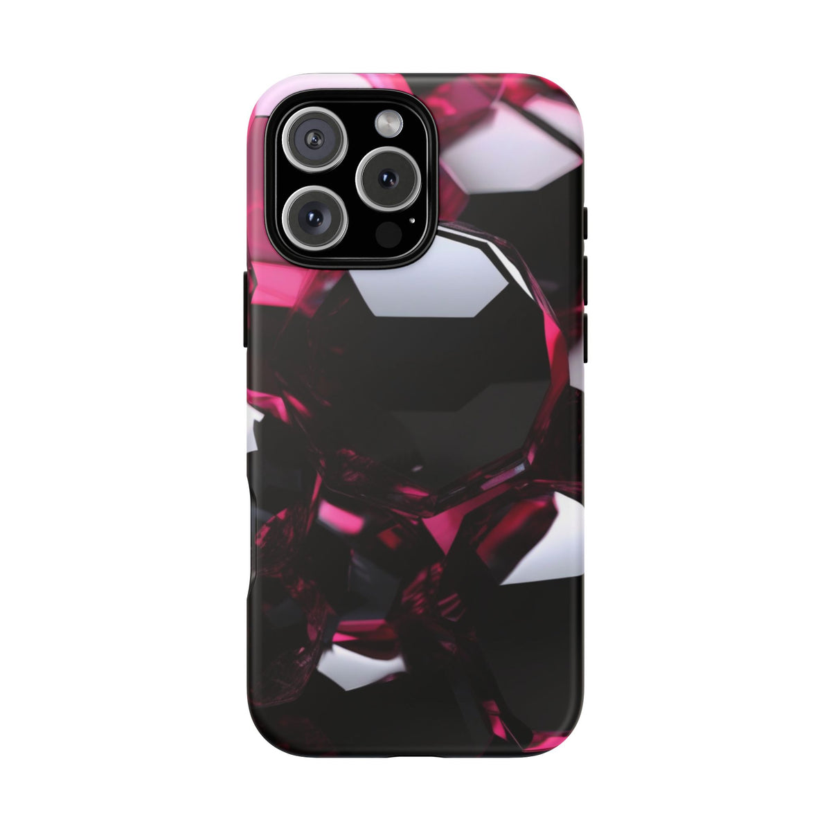 iPhone Tough Case Phone Case for iPhone 14\15\16\17 – Dual Layer, Matte/Glossy Finish, Wireless Charging Compatible