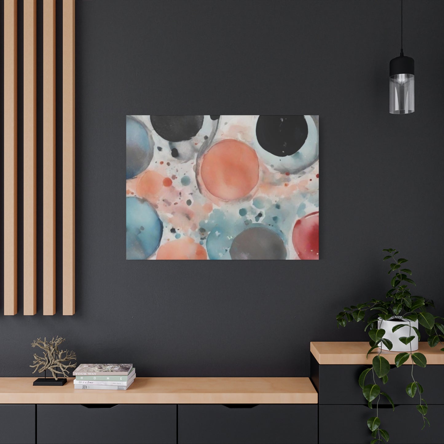 Abstract Art Canvas Print – Modern Wall Art, Digital Artwork, Matte Canvas, Ready to Hang, Home & Office Décor, Modern Wall Décor