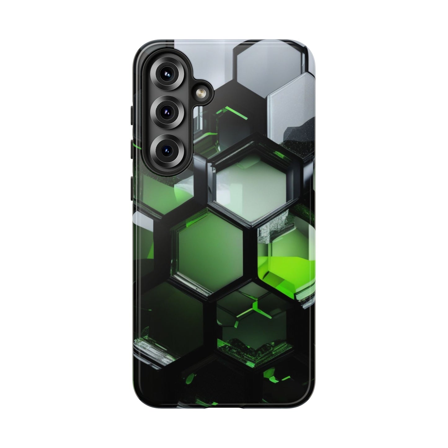 Tough Case Phone Case for Samsung Galaxy S25/S24– Dual Layer, Matte/Glossy Finish, Wireless Charging Compatible