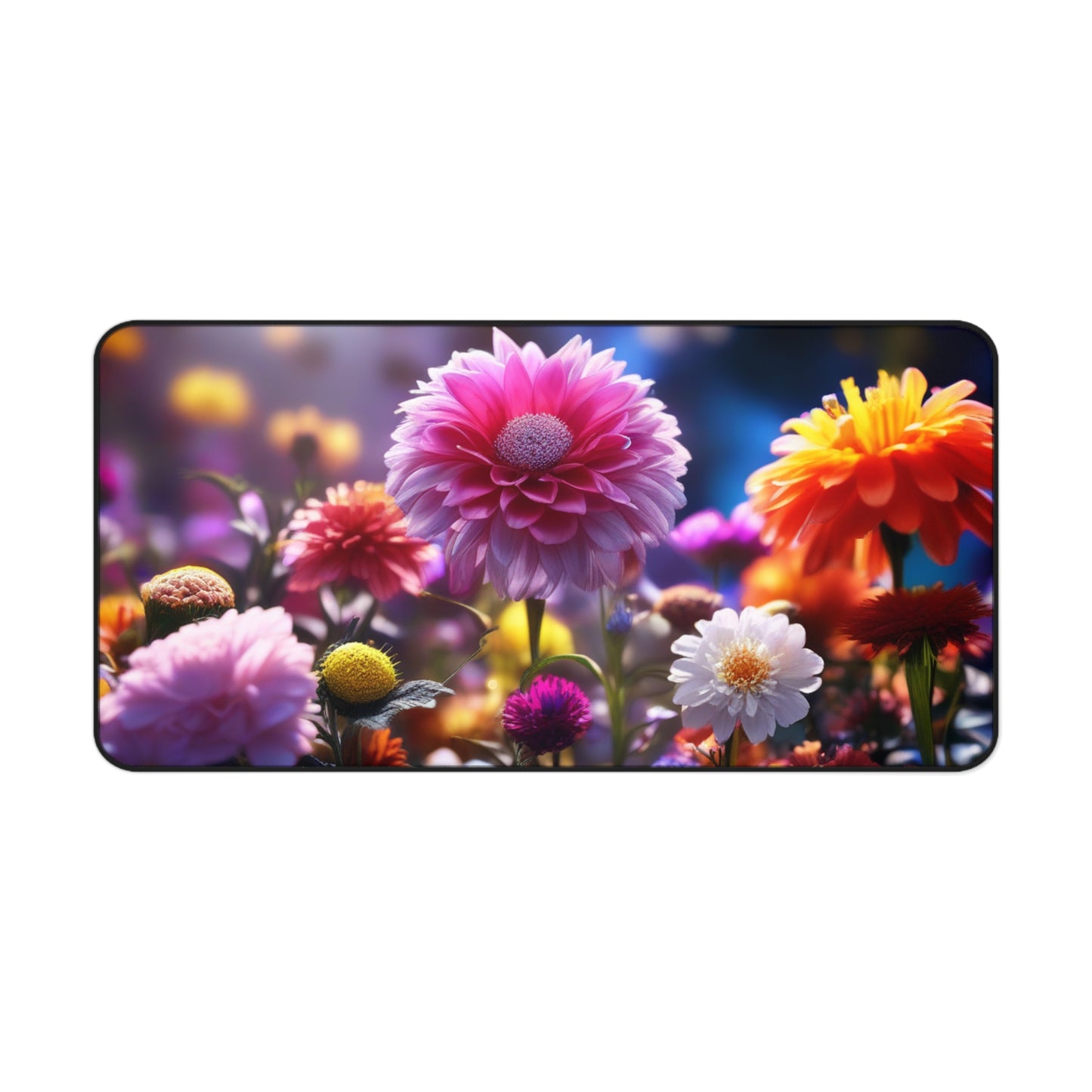 Large Gaming Mouse Pad – Premium Mouse Pad & Tech Accessory for Home & Office, Premium Desk Mat, Gaming Mouse Pad, Non-slip, Floral Garden Desk Mat — Vibrant Bloom Mouse Pad for Office & Home