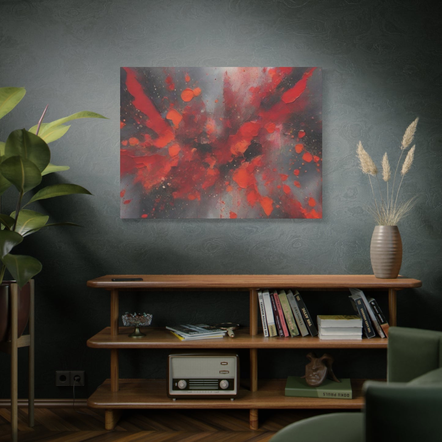Abstract Art Canvas Print – Modern Wall Art, Digital Artwork, Matte Canvas, Ready to Hang, Home & Office Décor, Modern Wall Décor