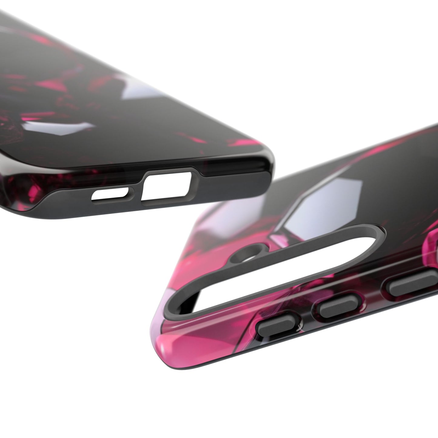 Tough Case Phone Case for Samsung Galaxy S25/S24 – Dual Layer, Matte/Glossy Finish, Wireless Charging Compatible