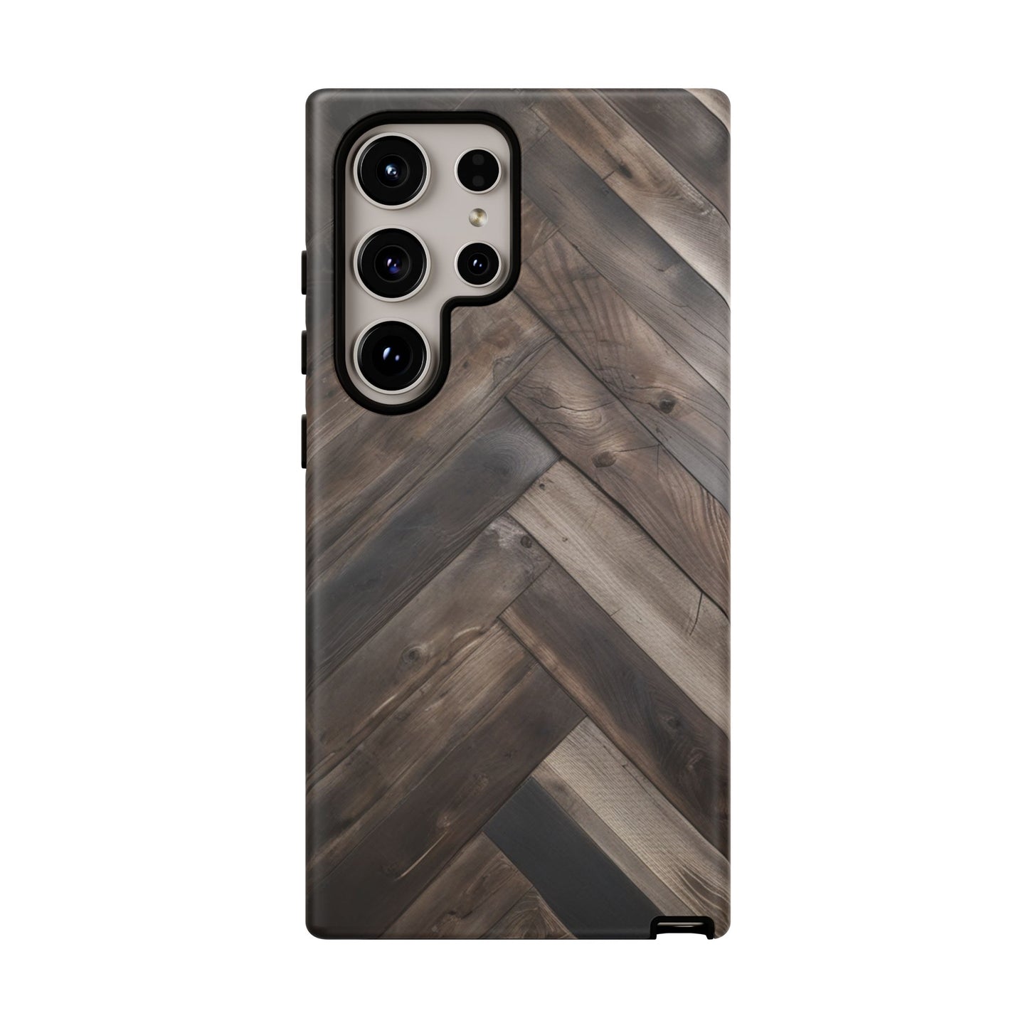 Herringbone Phone Case for Samsung Galaxy S25/S24/S23 - Tough and Stylish Protection