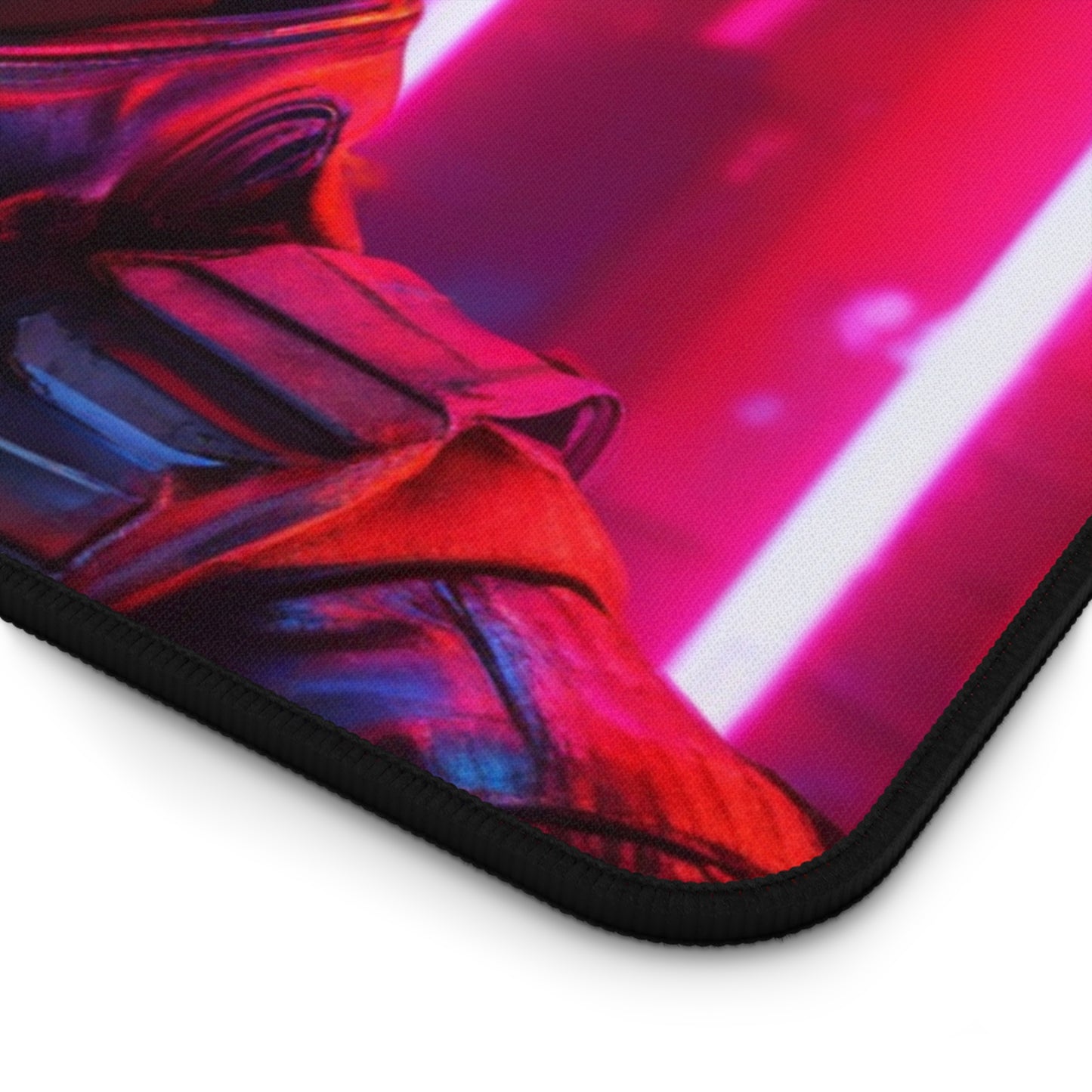 Large Gaming Mouse Pad – Premium Mouse Pad & Tech Accessory for Home & Office, Premium Desk Mat, Gaming Mouse Pad, Non-slip. Cyberpunk Gamer Desk Mat — Neon VR Cityscape Mouse Pad