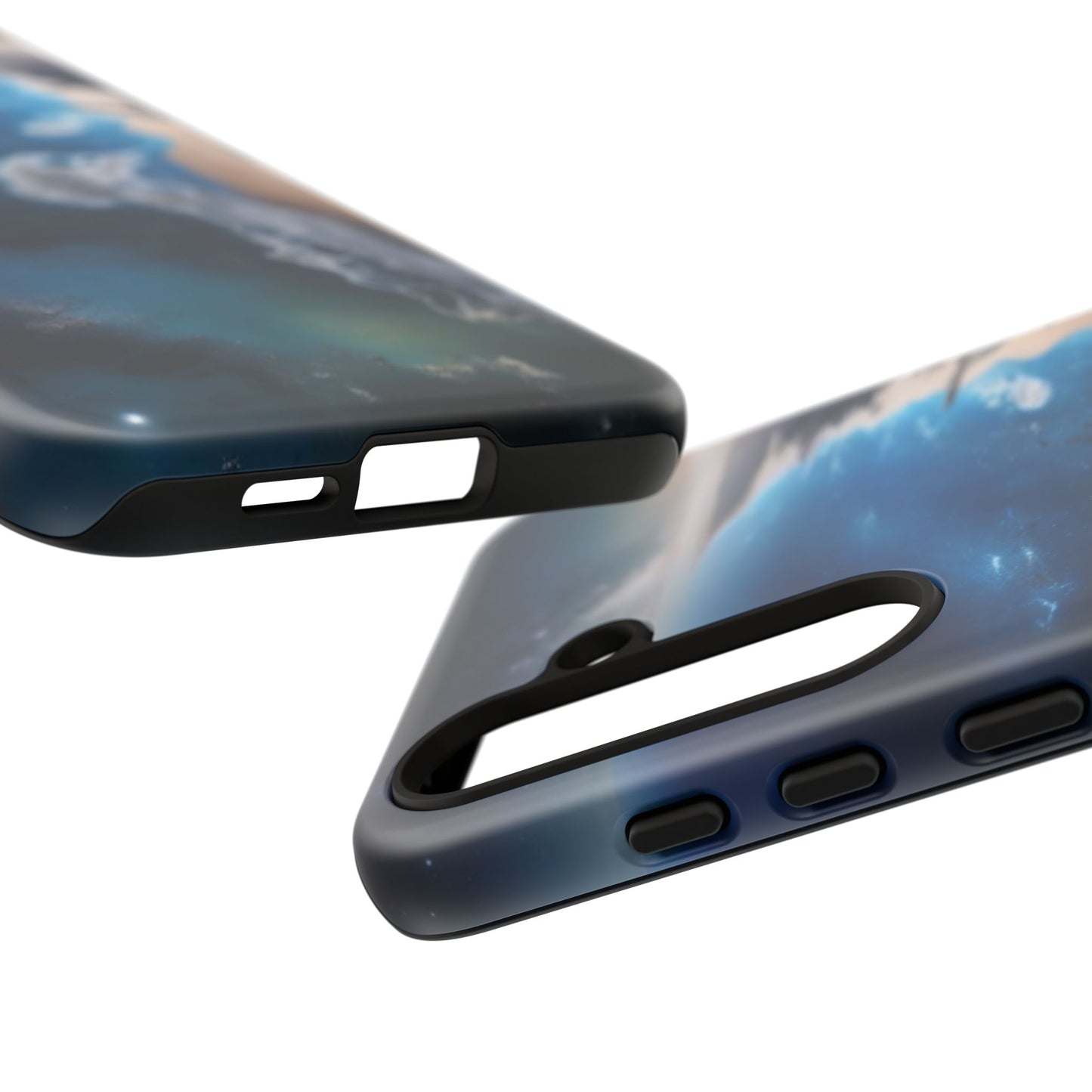 Tough Case Phone Case for Samsung Galaxy S26/S25/S24/S23/S22 – Dual Layer, Matte/Glossy Finish, Wireless Charging CompatibleOcean Wave Phone Case - Tough, Stylish Protection for Beach Lovers