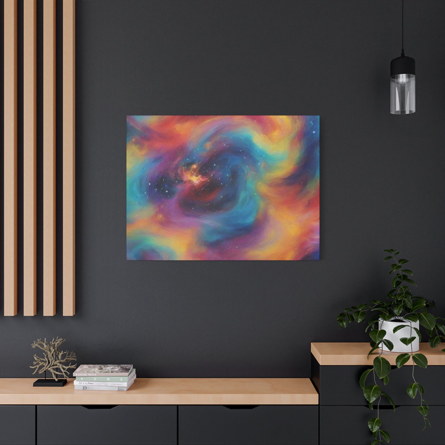 Abstract Art Canvas Print – Modern Wall Art, Digital Artwork, Matte Canvas, Ready to Hang, Home & Office Décor, Modern Wall Décor
