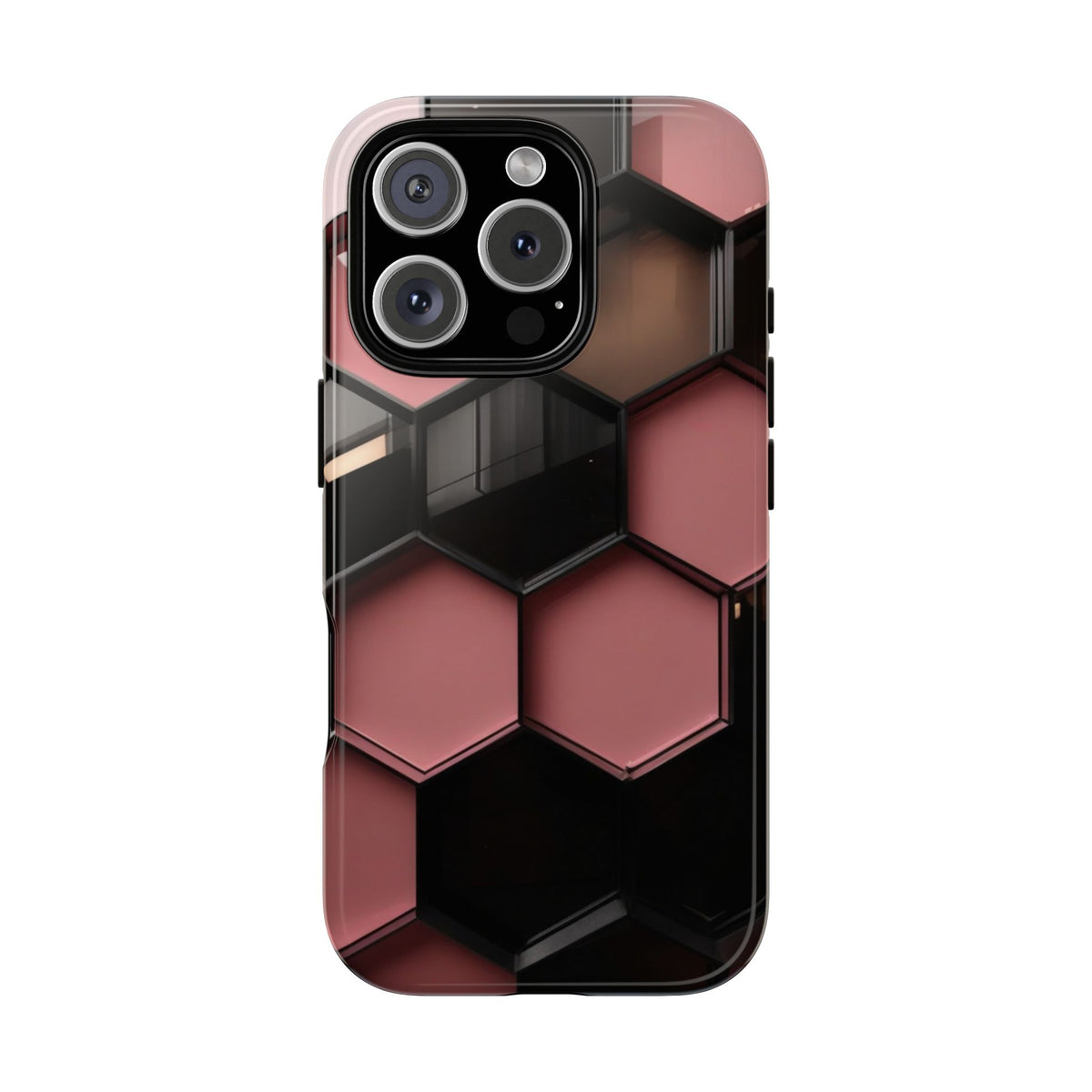 iPhone Tough Case Phone Case for iPhone 14\15\16\17 – Dual Layer, Matte/Glossy Finish, Wireless Charging Compatible