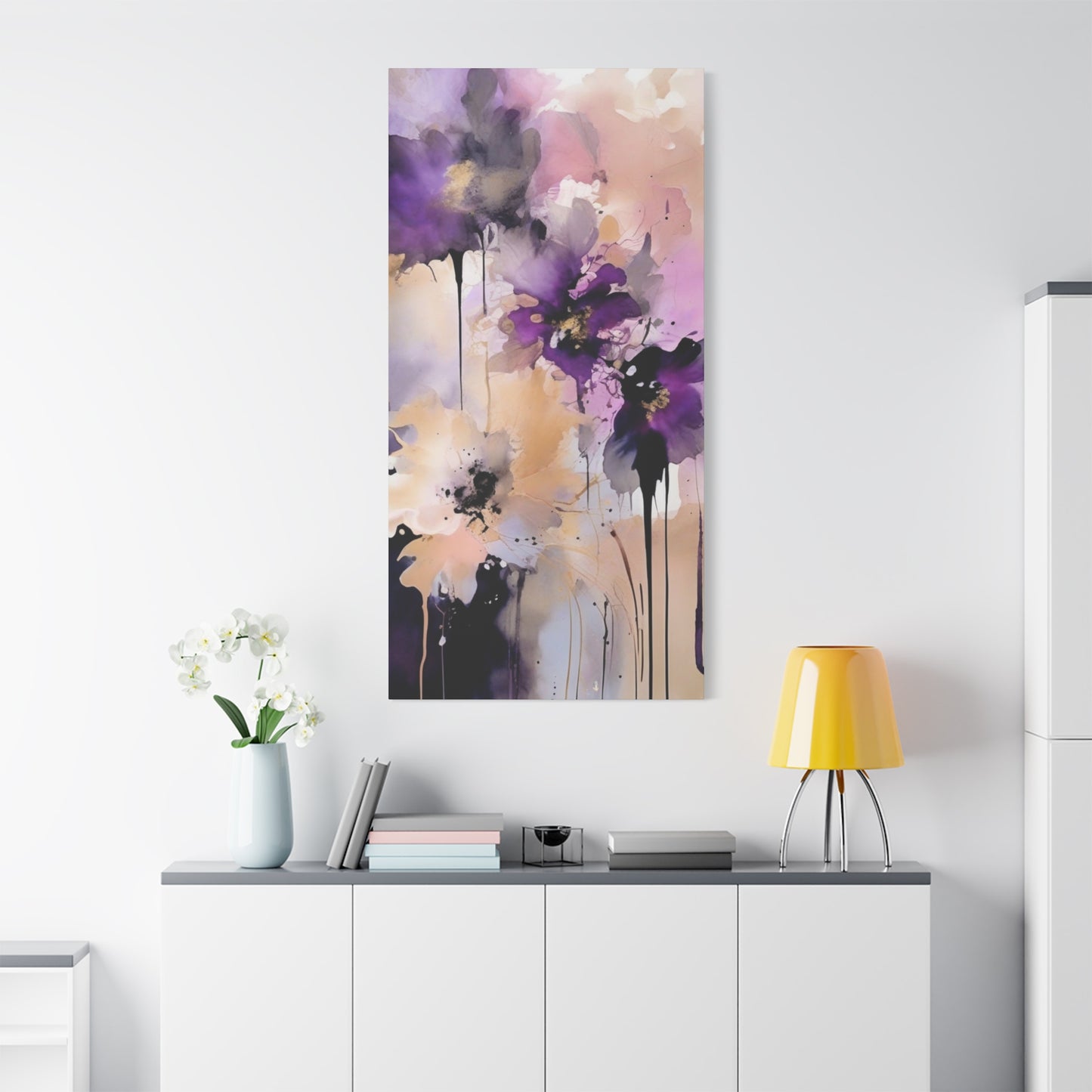 Abstract Art Canvas Print – Modern Wall Art, Digital Artwork, Matte Canvas, Ready to Hang, Home & Office Décor, Modern Wall Décor