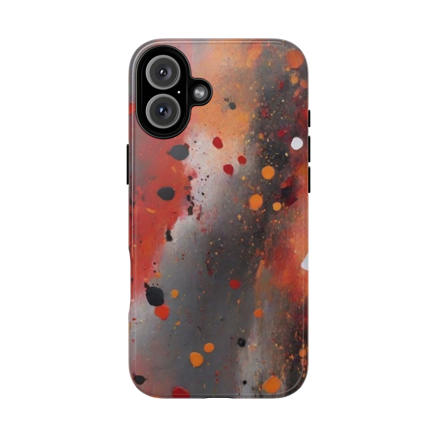 iPhone Tough Case Phone Case for iPhone 14\15\16 – Dual Layer, Matte/Glossy Finish, Wireless Charging Compatible