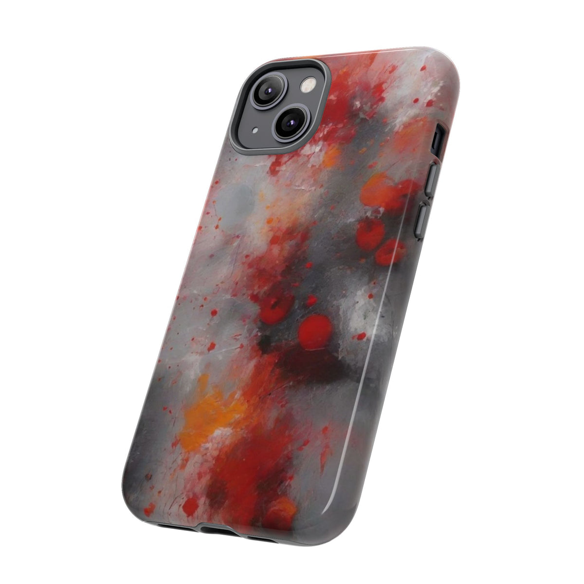 iPhone Tough Case Phone Case for iPhone 14\15\16\17 – Dual Layer, Matte/Glossy Finish, Wireless Charging Compatible