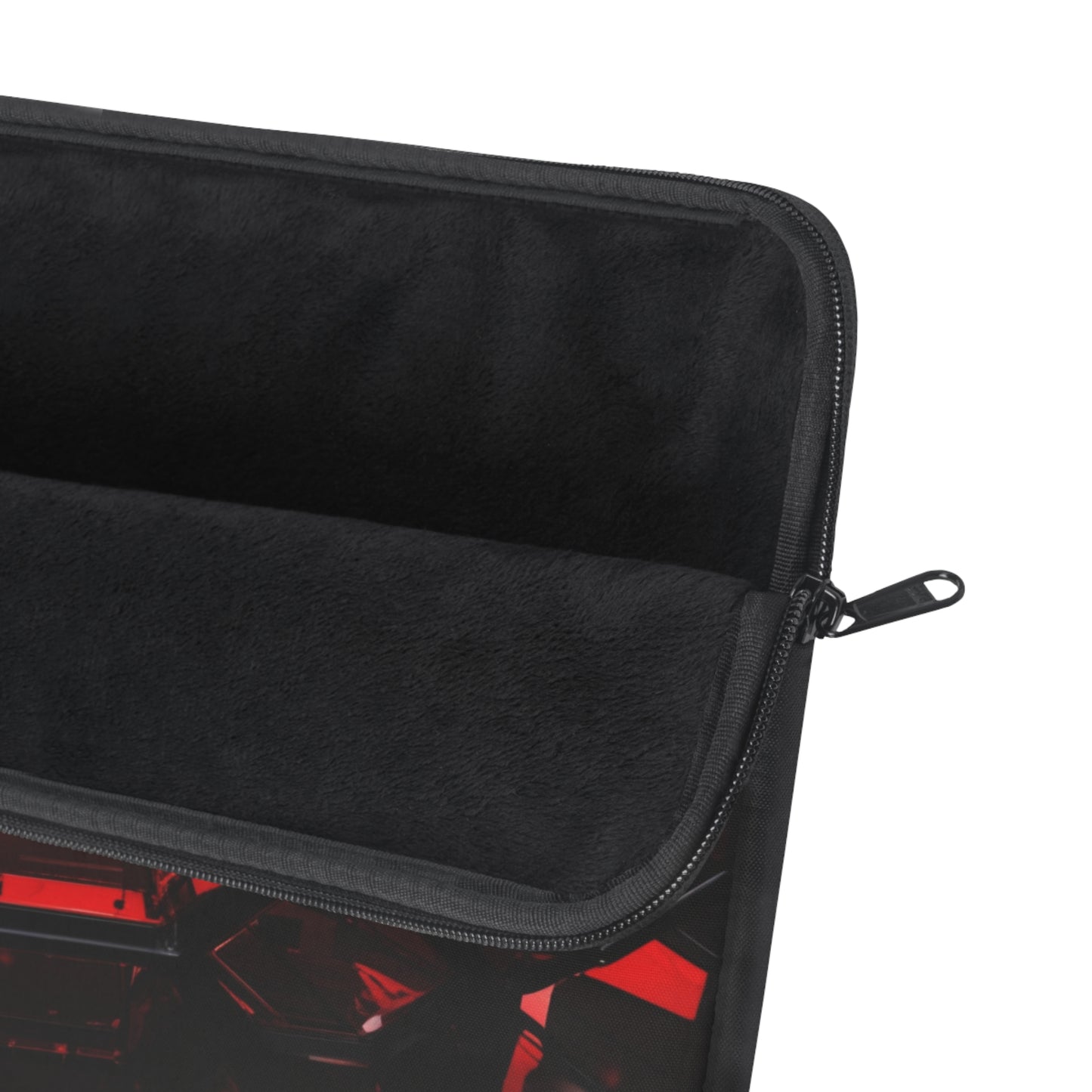 Laptop Sleeve - Modern Tech Accessory, Gift for Students, Stylish Computer Case, Office Essentials | Stylish Tech Accessory, Computer Case, Laptop Bag, Gift for Tech Lovers, Red Geometric Design