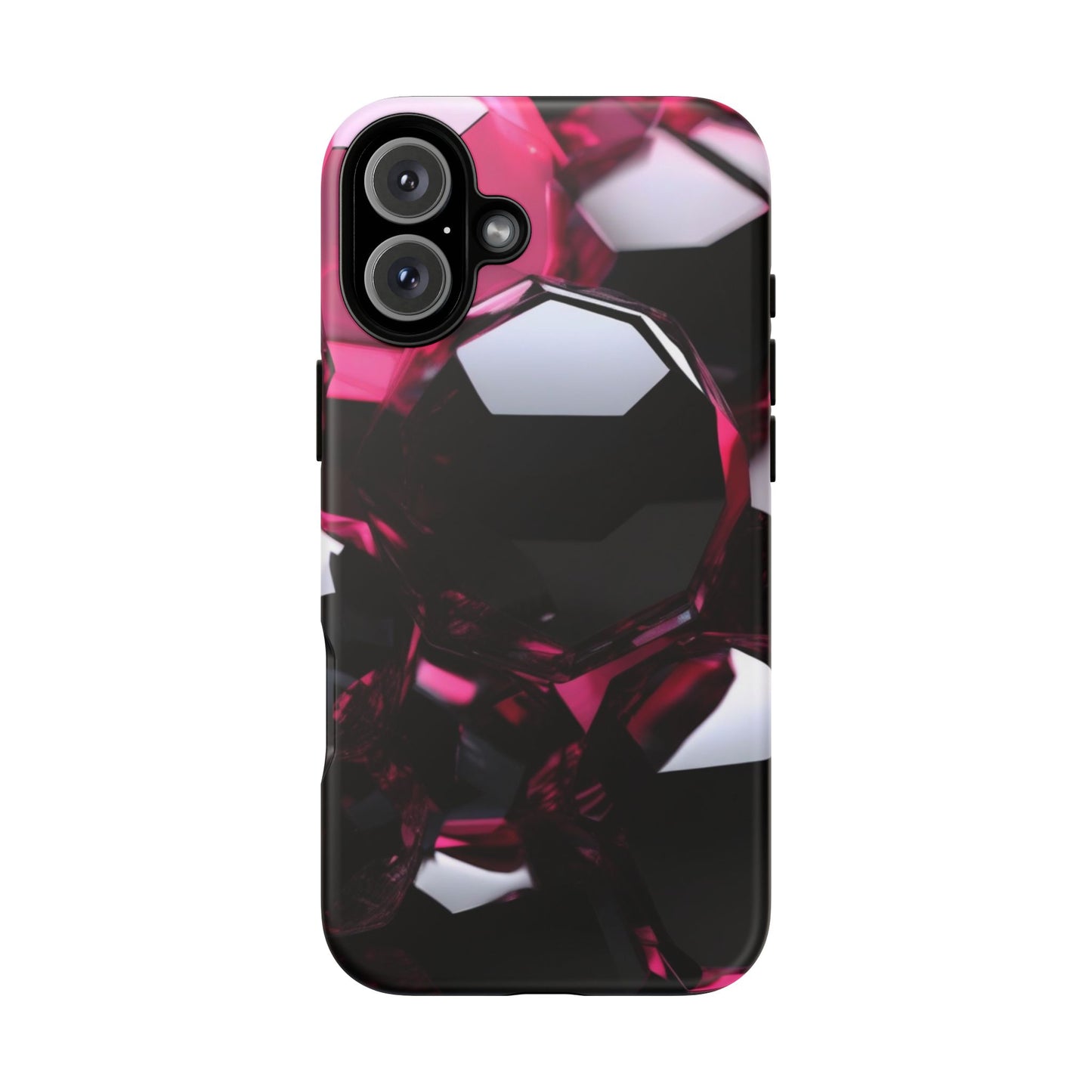 iPhone Tough Case Phone Case for iPhone 14\15\16 – Dual Layer, Matte/Glossy Finish, Wireless Charging Compatible