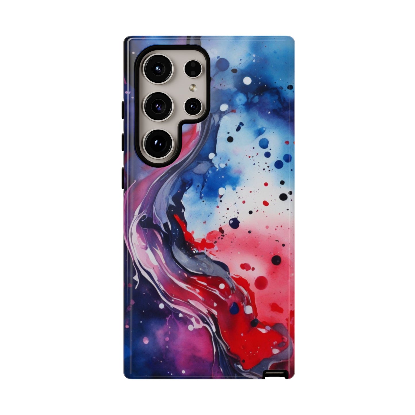 Galaxy Abstract Tough Phone case for Samsung Galaxy S25/S24/S23 – Vibrant Nebula Protective Cover