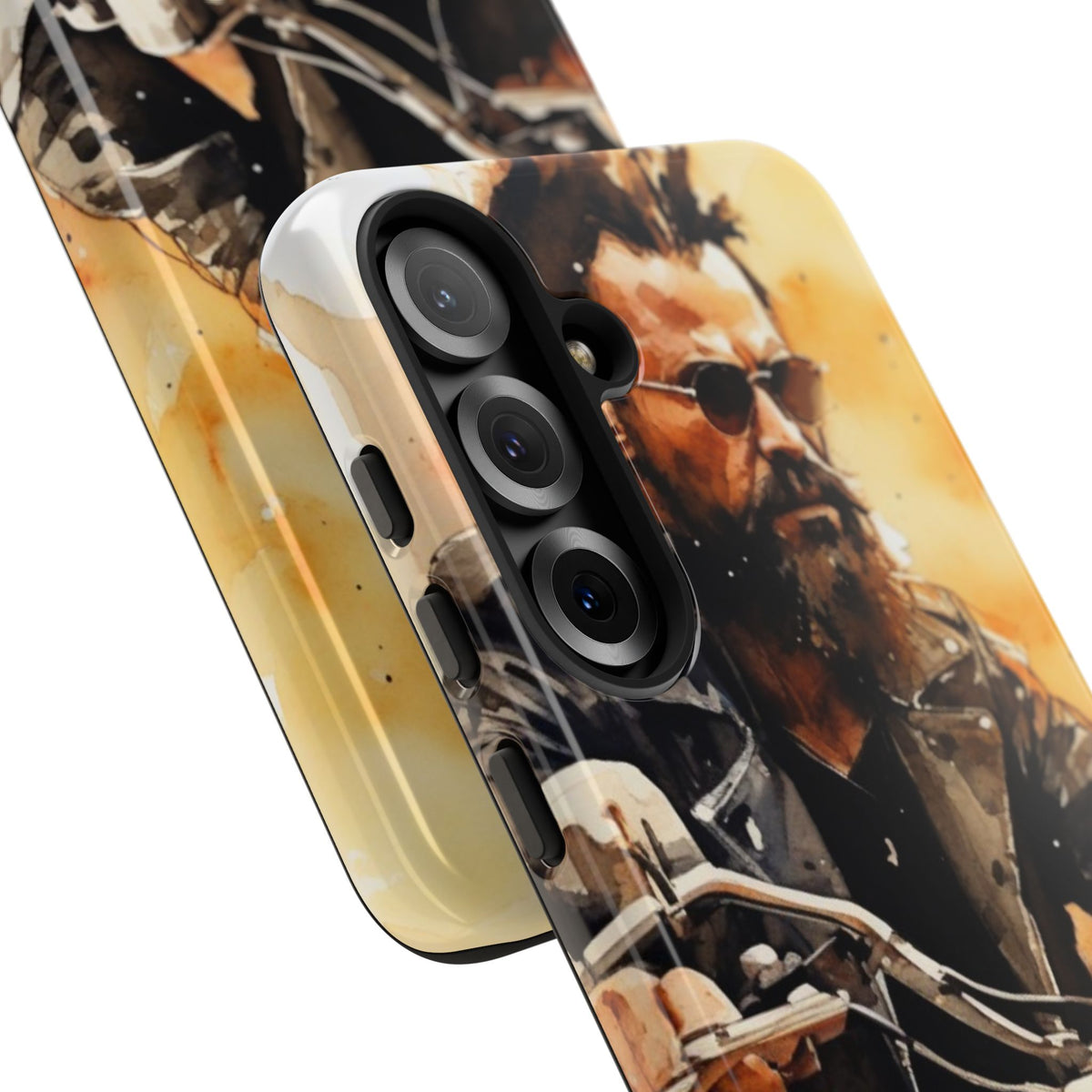 Tough Case Phone Case for Samsung Galaxy S25/S24 – Dual Layer, Matte/Glossy Finish, Wireless Charging Compatible