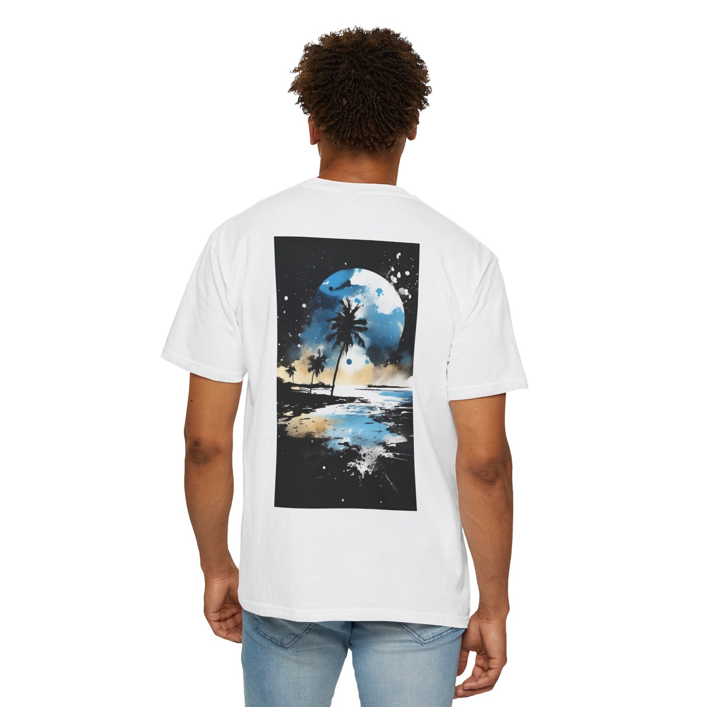 Siiuno Tropical T-Shirt, Casual Summer Wear, Beach Vacation Top, Gift for Nature Lovers, Eco-Friendly Fashion
