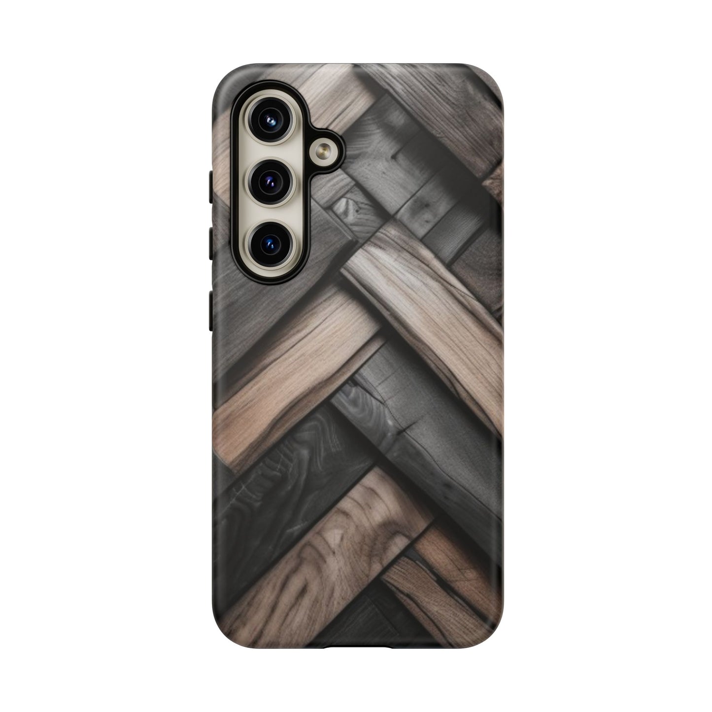 Tough Case Phone Case for Samsung Galaxy S25/S24 – Dual Layer, Matte/Glossy Finish, Wireless Charging Compatible