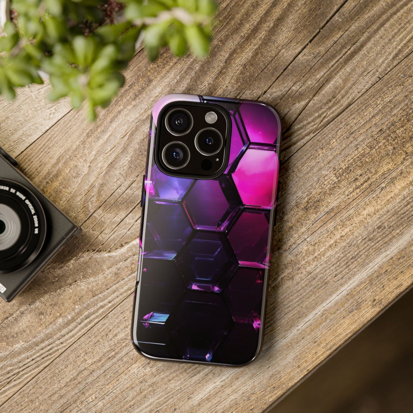 iPhone Tough Case Phone Case for iPhone 14\15\16 – Dual Layer, Matte/Glossy Finish, Wireless Charging Compatible