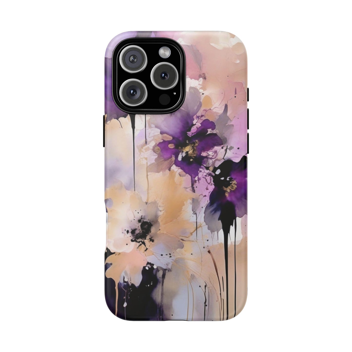 iPhone Tough Case Phone Case for iPhone 15\16 – Dual Layer, Matte/Glossy Finish, Wireless Charging Compatible