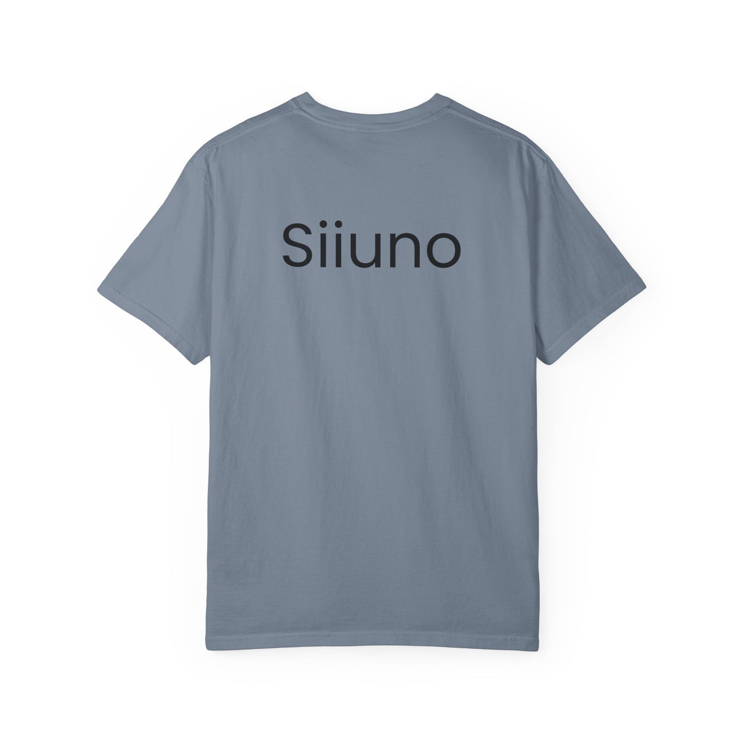 Siiuno Garment-Dyed T-shirt for Everyday Comfort, Unisex Tee for Casual Wear, Gift for Friends, Relaxed Style Tee, Versatile Summer Top