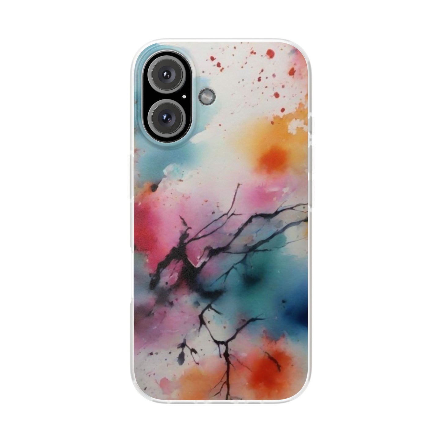 Flexi Clear TPU Case for iPhone 16/15 & Samsung Galaxy S25 – Slim, Lightweight, Wireless Charging Compatible