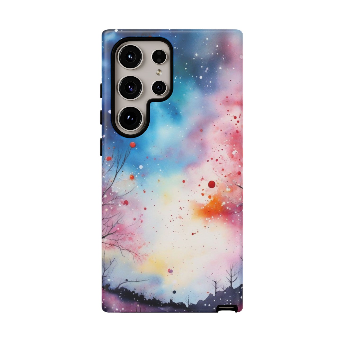 iPhone Tough Case - Fantasy, Abstract  art, Phone Case for iPhone 15\16, Samsung Galaxy S25/S24 – Dual Layer, Matte/Glossy Finish, Wireless Charging Compatible